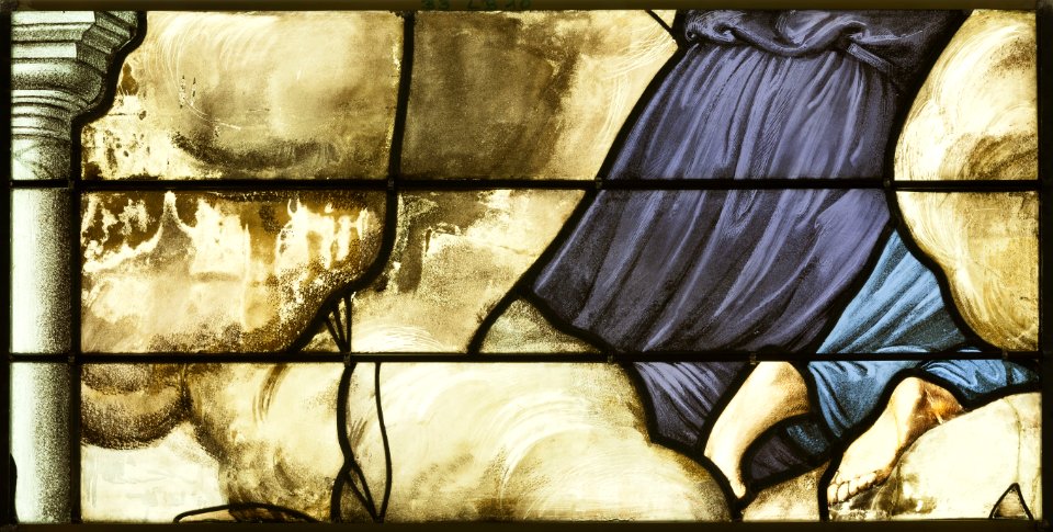 Saint-Chapelle de Vincennes - Baie 3 - Témoin dans les nuées (bgw17 0858)