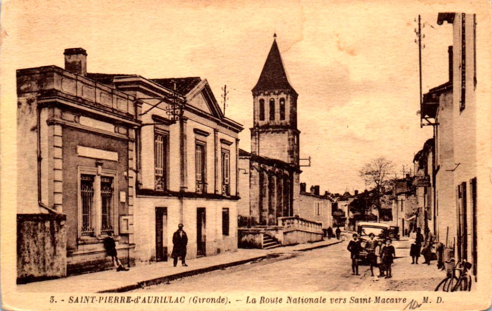 Saint-Pierre-d'Aurillac - Route de Saint-Macaire 2