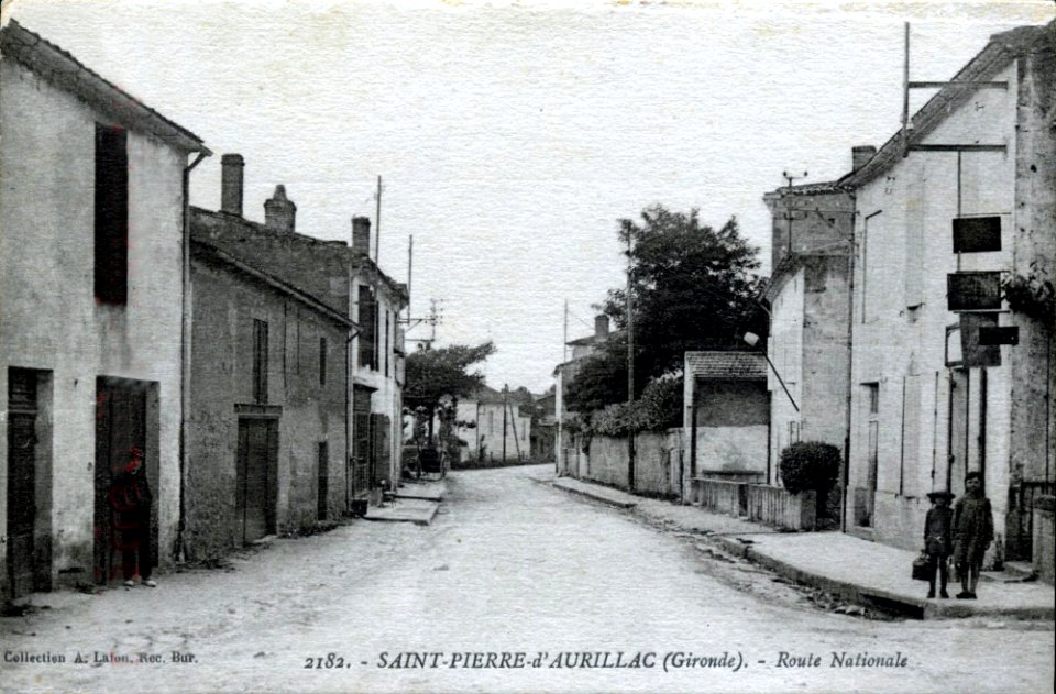Saint-Pierre-d'Aurillac - Route nationale 5