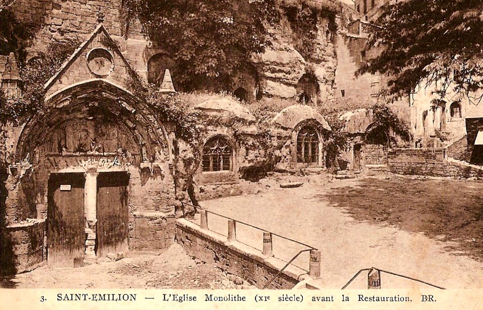 Saint-Emilion église monolithe 3b