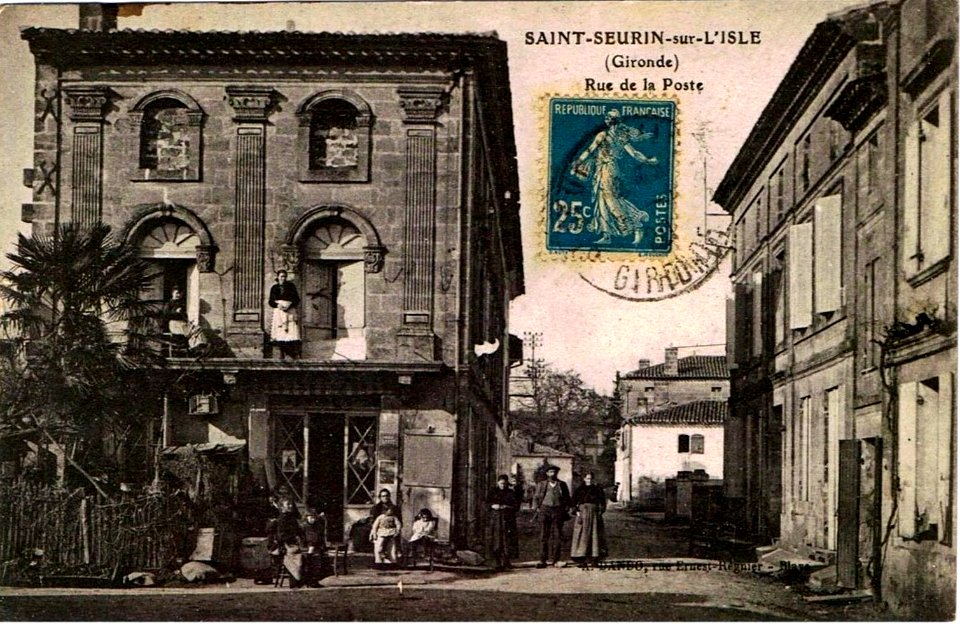 Saint-Seurin-sur-l'Isle - rue de la Poste 2