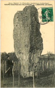 Saint-Sulpice-de-Faleyrens dolmen de pierrefitte 1