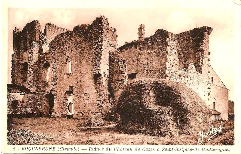 Saint-Sulpice-de-Guilleragues - château de Cazes 1