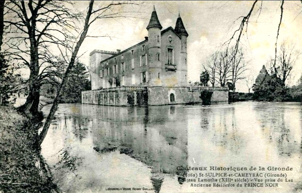 Saint-Sulpice-et-Cameyrac chateau Lamothe (1919)