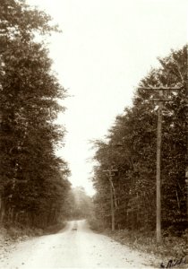 Saint-François-de-l Ile-d Orleans - Chemin de terre, vers 1920 photo