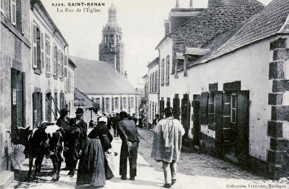 Saint-Renan Rue église Villard