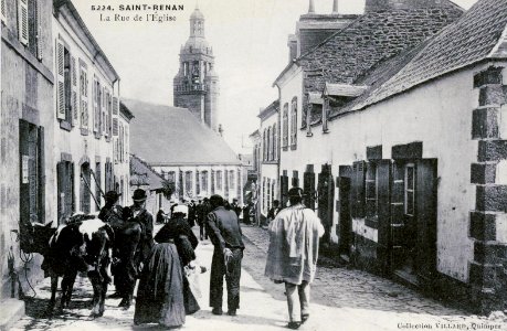 Saint-Renan Rue église Villard