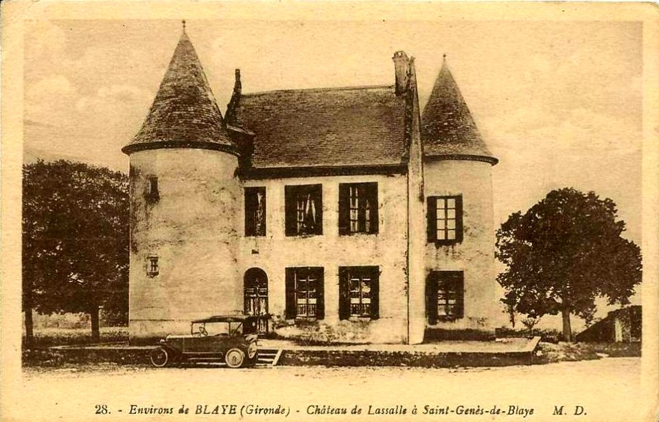 Saint-Genès-de-Blaye - château de Lasalle