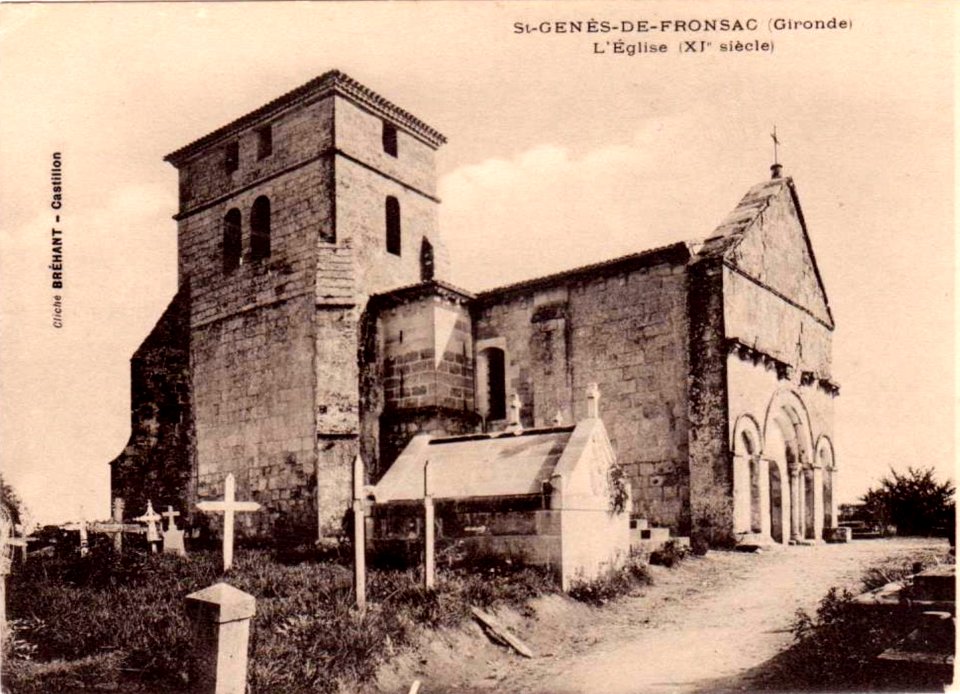 Saint-Genès-de-Fronsac - église 3