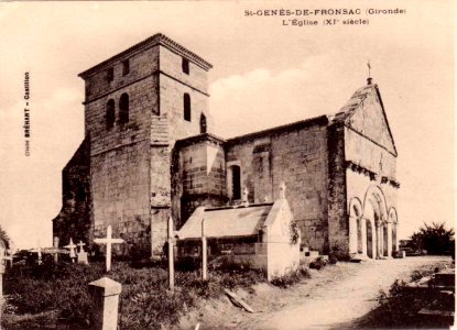 Saint-Genès-de-Fronsac - église 3