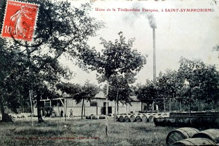 Saint-Symphorien - usine de Térébenthine