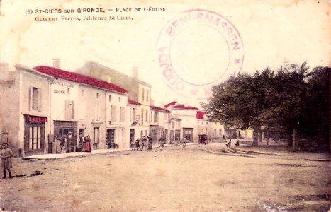 Saint-Ciers-sur-Gironde - Place de l'église 2a
