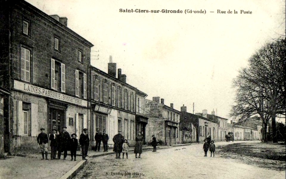 Saint-Ciers-sur-Gironde - rue de la Poste 10b