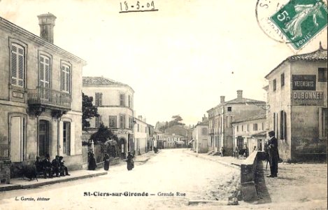 Saint-Ciers-sur-Gironde - rue Principal 1