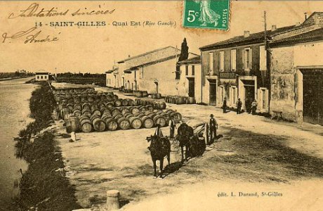 Saint-Gilles-du-Gard quai Est