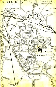 Saint-Denis -Plan de livreur-