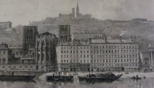 Saint-Jean, son quai, son port (Adolphe Appian 1852-1858 - collection part.)