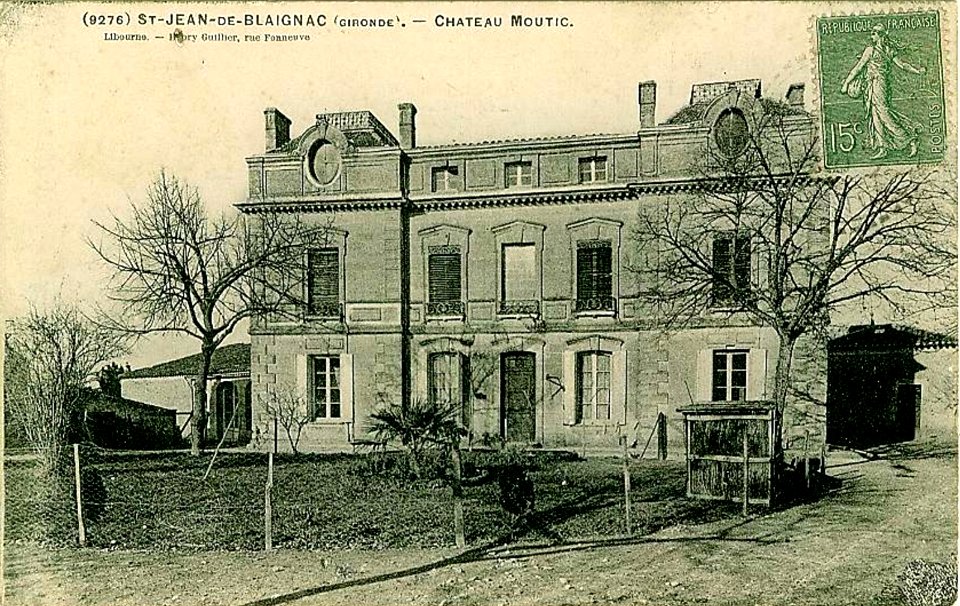 Saint-Jean-de-Blaignac - château Moutic