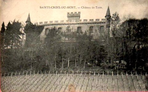 Sainte-Croix-du-Mont - château Tastes 2