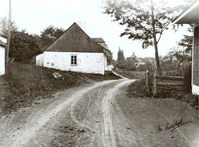 Sainte-Famille-de-l Ile-d Orleans - maison x, vers 1920 photo
