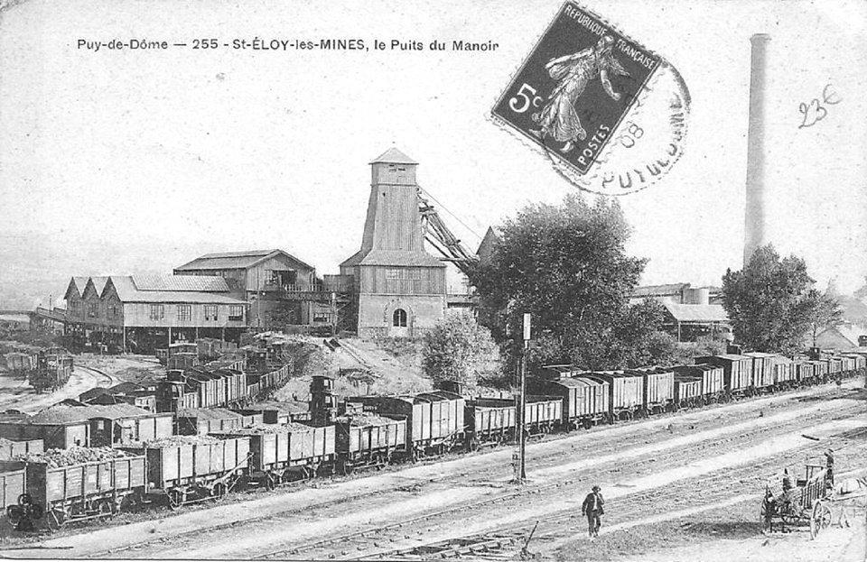 Saint-Eloy-Les-Mines - Puits du Manoir (1)