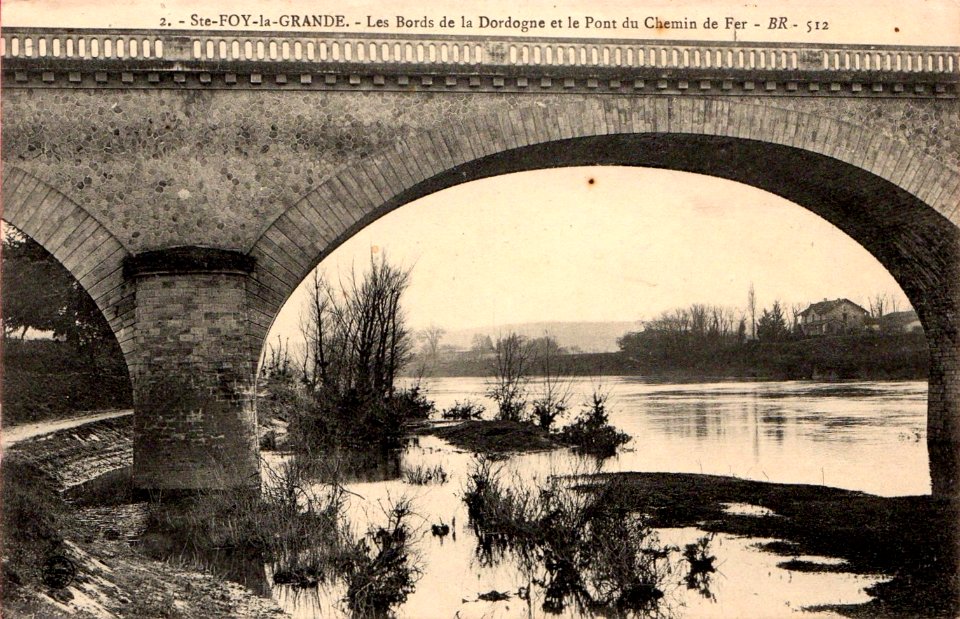 Sainte-Foy-la-Grande - bords de la Dordogne 1
