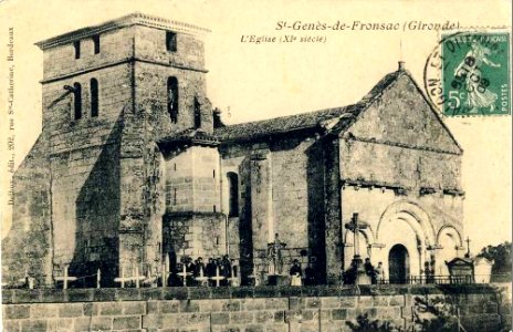 Saint-Genès-de-Fronsac - église 1