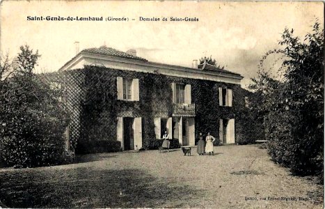 Saint-Genès-de-Lombaud - Domaine Saint-Genès