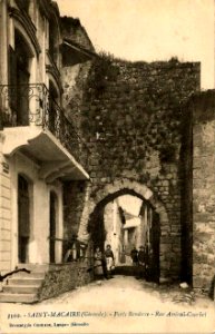 Saint-Macaire - porte Rendesse 1