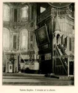 Sainte-Sophie - L'abside et la chaire - Barth Hermann - 1913
