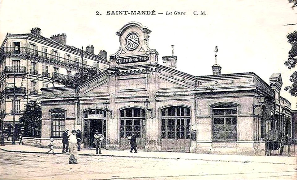 Saint-Mande - La gare