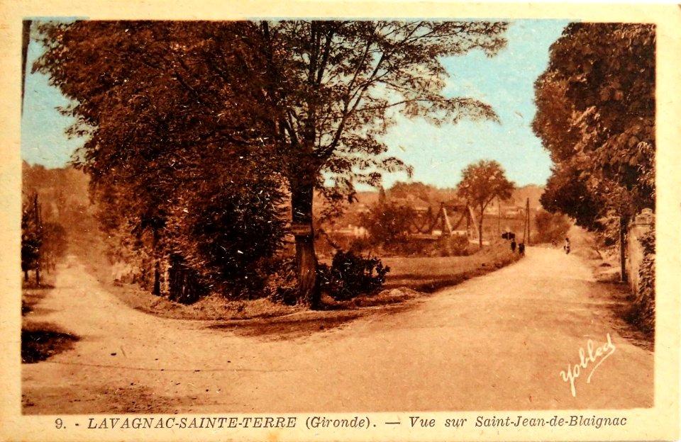 Sainte-Terre - Lavagnac - vue sur Saint-Jean-de-Blaignac