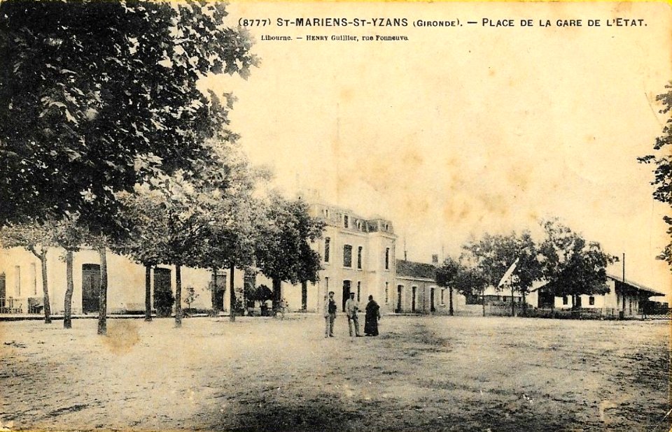 Saint-Mariens - place de la gare 1