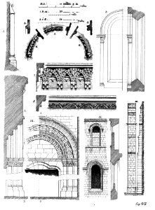 Saint-Germer-de-Fly (60), abbatiale, décor extérieur