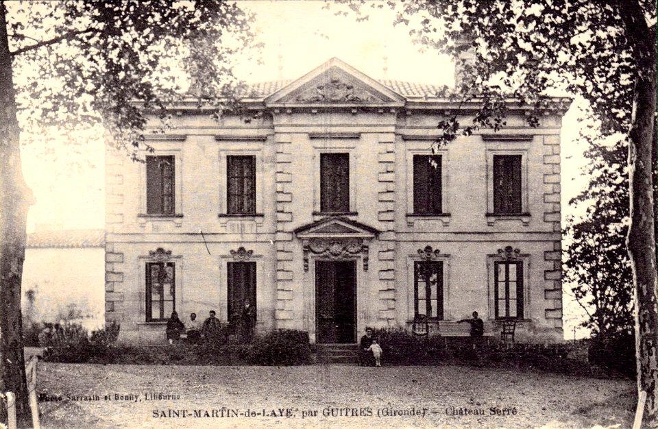 Saint-Martin-de-Laye - château Serré 1