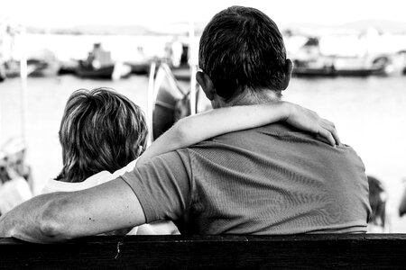 Trust father son lonely