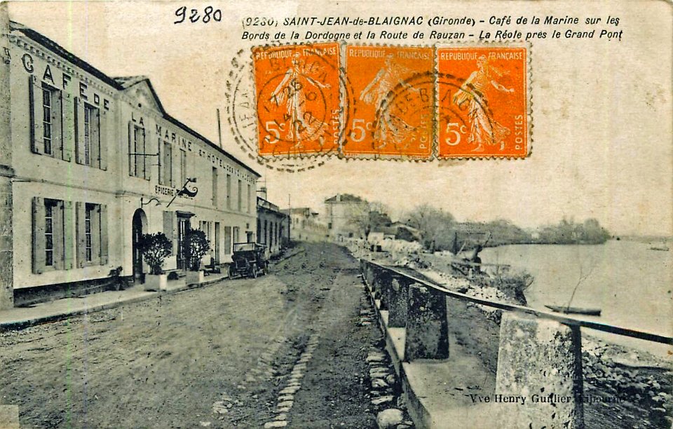 Saint-Jean-de-Blaignac - Café de la Marine