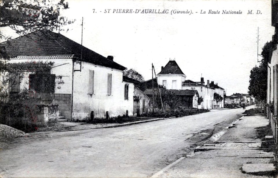 Saint-Pierre-d'Aurillac - Route nationale 6