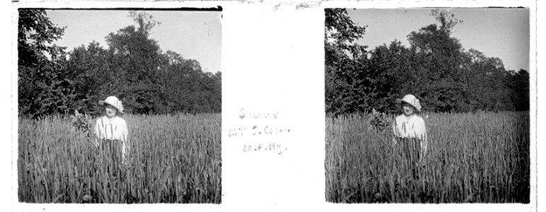 Saleux. Mlle Cornu. 20-06-15 - Fonds Berthelé - 49Fi861