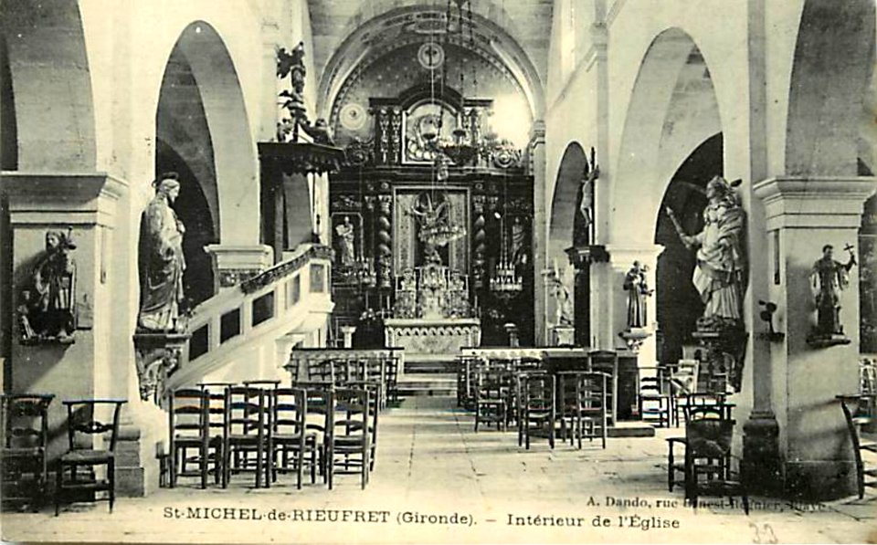 Saint-Michel-de-Rieufret - église 1