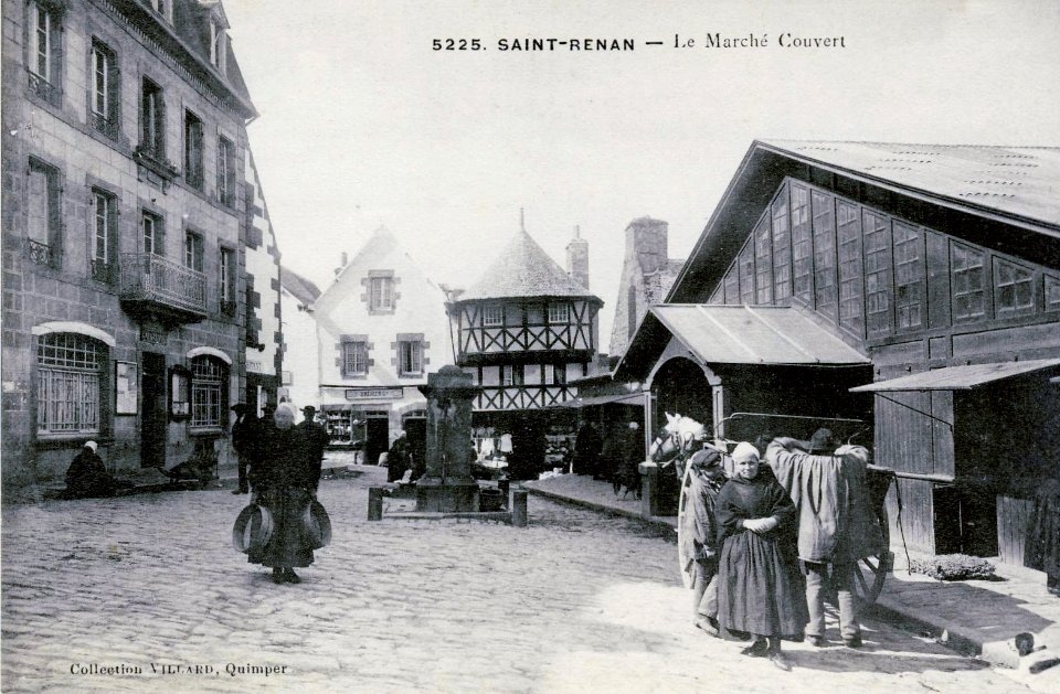 Saint-Renan Marché couvert Villard