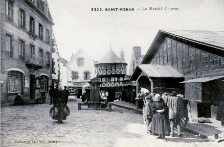 Saint-Renan Marché couvert Villard