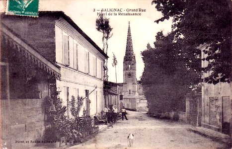 Salignac - rue principale 2