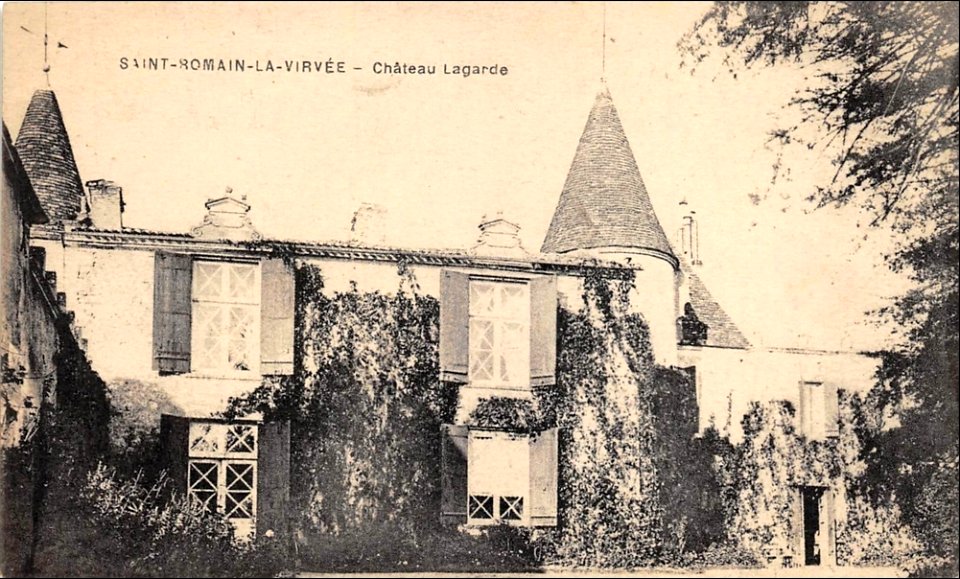 Saint-Romain-la-Virvée - château Lagarde 2