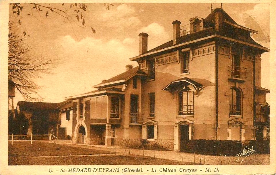 Saint-Médard-d'Eyrans- - Château Cruzeau