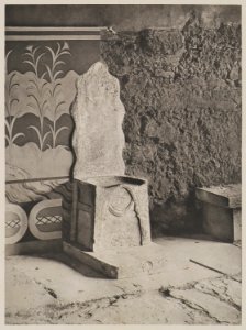 Sale du Trône dans le Palais de Cnossos - Baud-bovy Daniel Boissonnas Frédéric - 1919