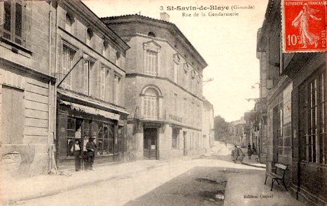 Saint-Savin - rue de la Gendarmerie