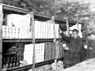 Sales Commissary at Hospital Center, Mar-Sur-Allier, (Nievre), France, January 11, 1919 (31981794194) photo