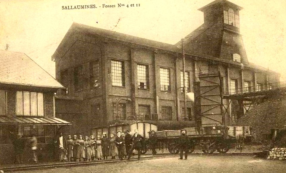 Sallaumines - Fosse n° 4 - 11 des mines de Courrières (A)