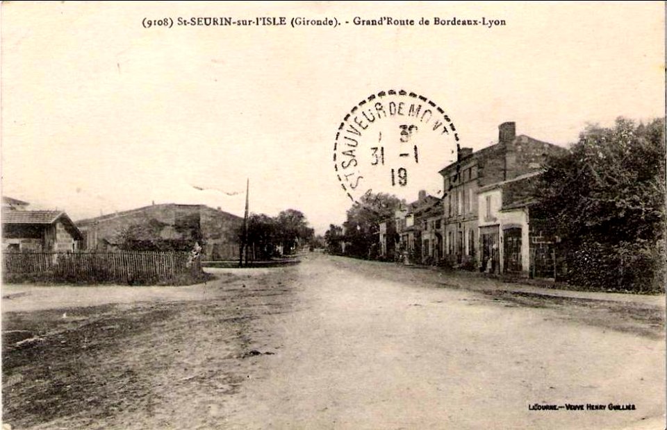 Saint-Seurin-sur-l'Isle - rue principale 2b